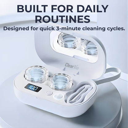 Ultrasonic Contact Lens Cleaner