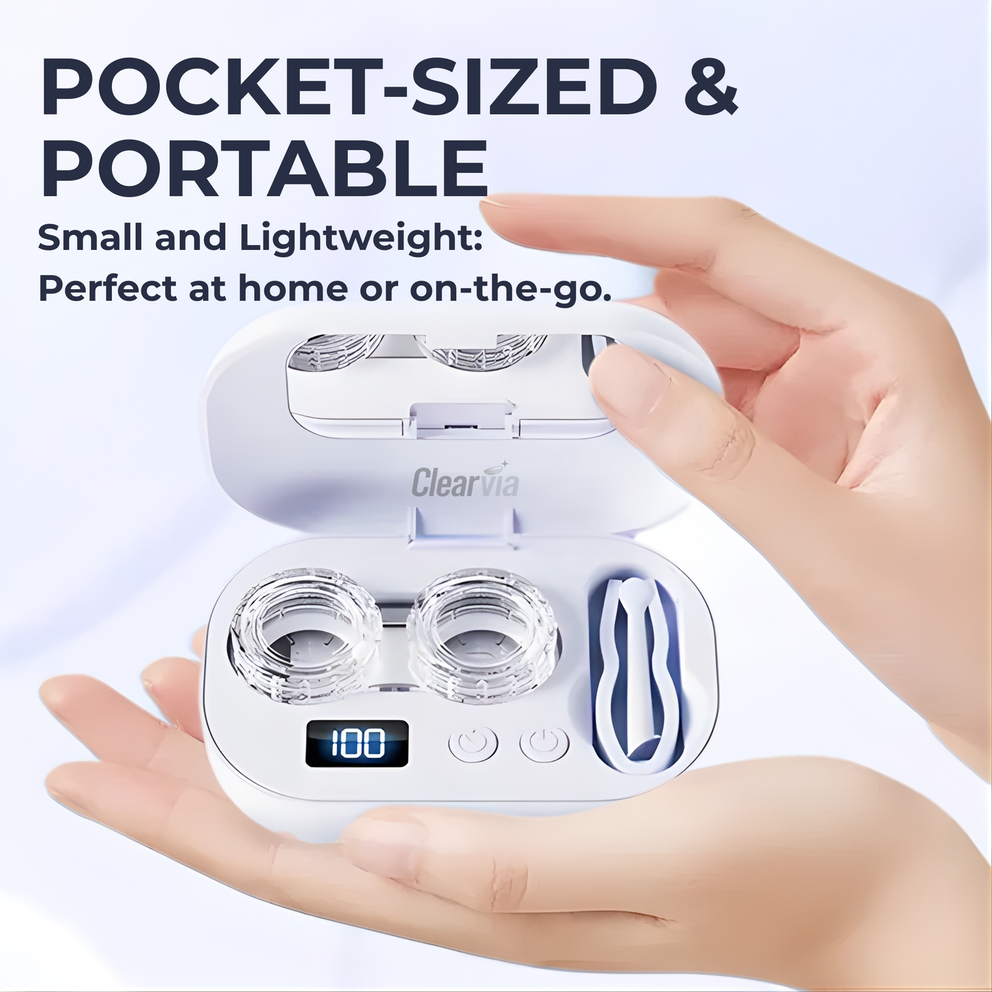 Ultrasonic Contact Lens Cleaner