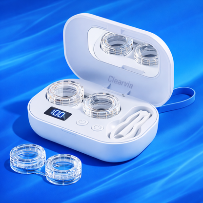 Ultrasonic Contact Lens Cleaner
